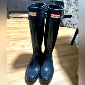 Hunter Brand Rain Boots Size 10